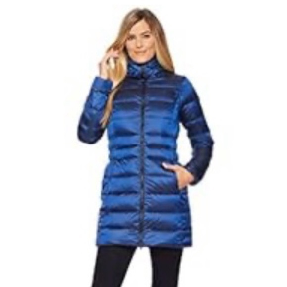 The North Face Jackets & Blazers - The North Face Women's RARE Blue Down Parka with Hood